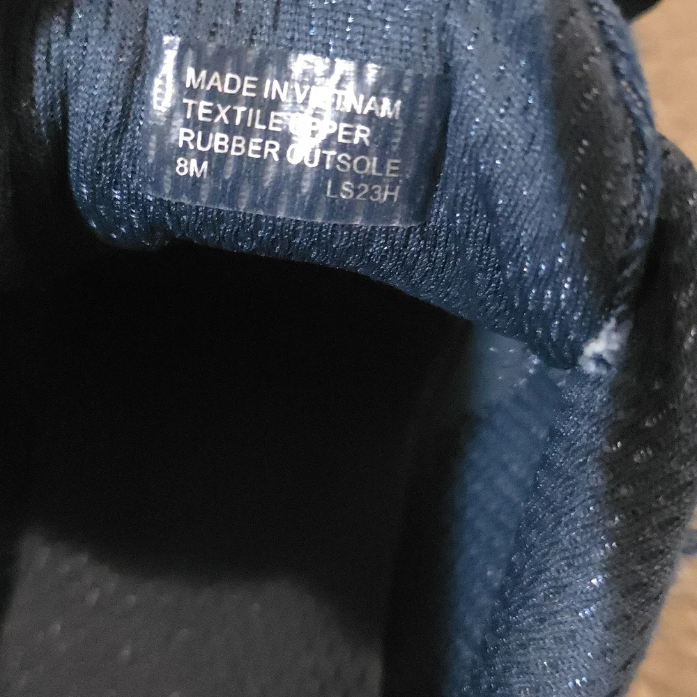 Michael Kors Ari Trainer Frayed Denim Sneakers - Picture 11 of 11